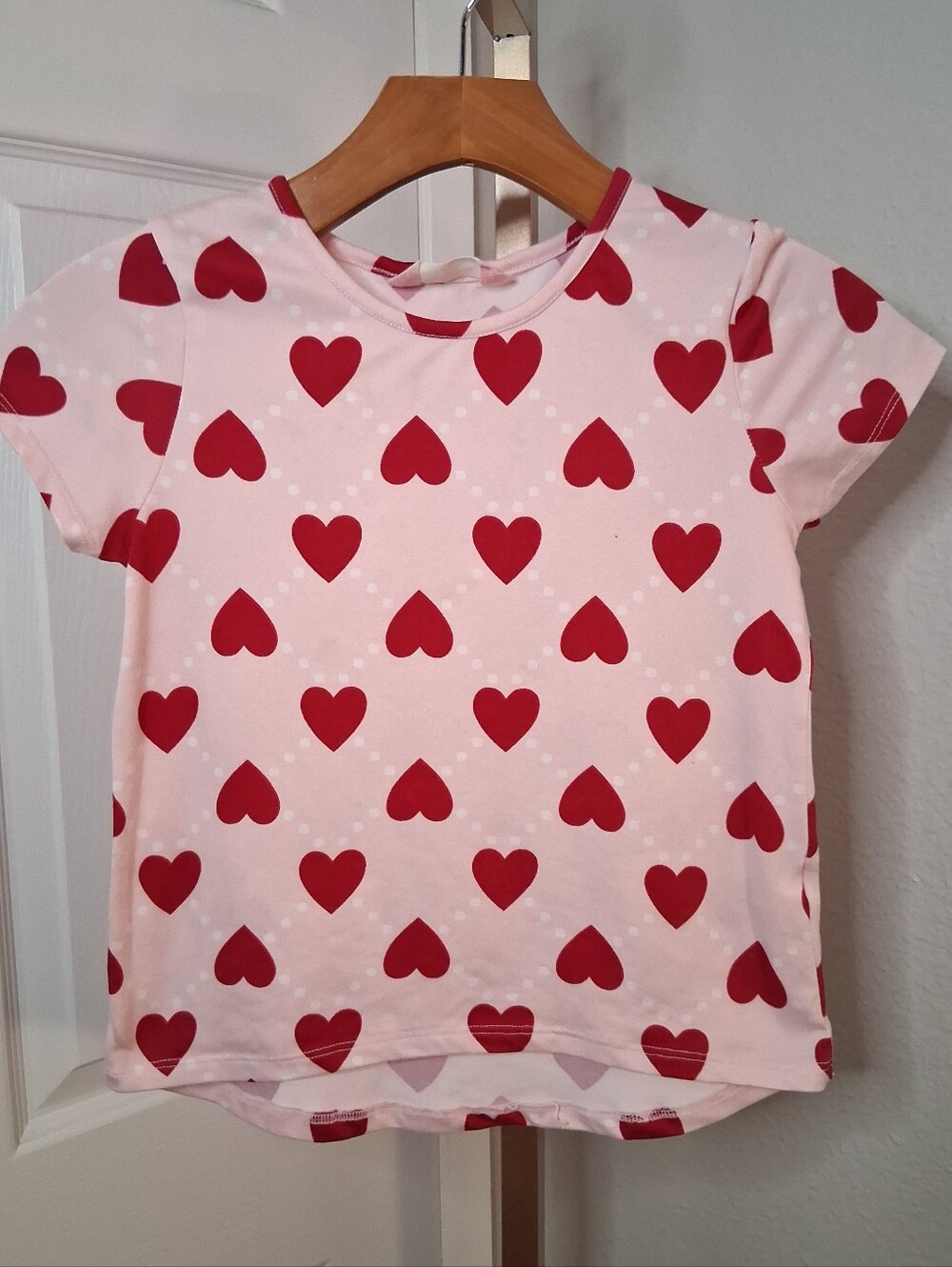 Bkind Girls Heart Top Pink Size 7